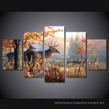 HD Printed Painting of Deer Painting on Canvas Room Decoration Print Poster Picture Canvas Mc-008